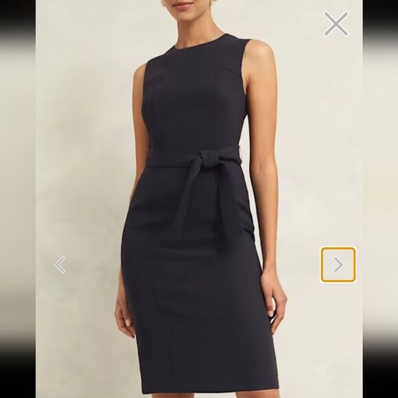 BRAND NEW TALBOTS PETITES ELEGANT BOAT SLEVELESS DRESS - Picture 9 of 16